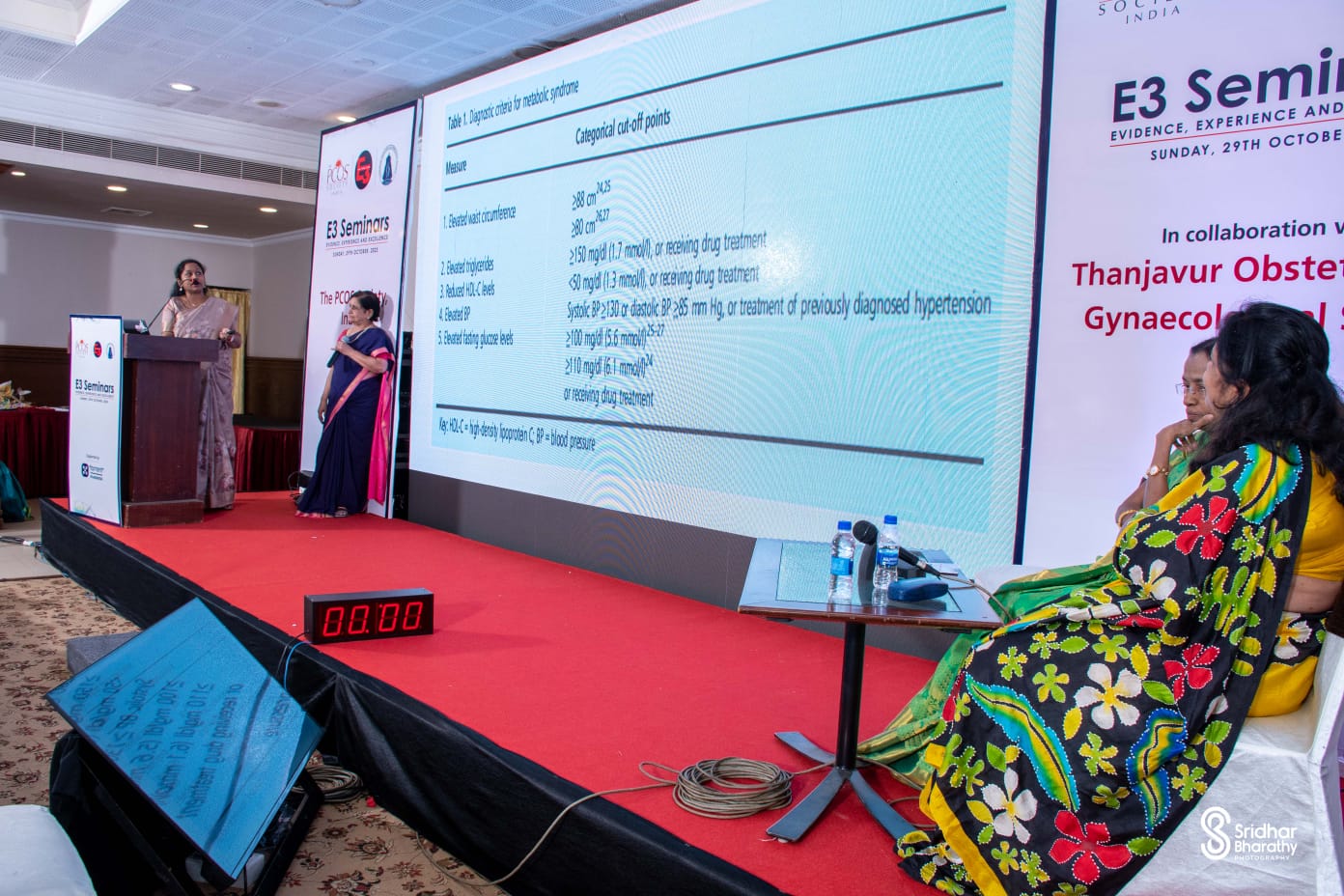 Dr Shankari at E3 PCOS Seminars